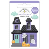 Doodlebug Design - Sweet and Spooky Collection - Halloween - Stickers - Doodle-Pops - Haunted Manor