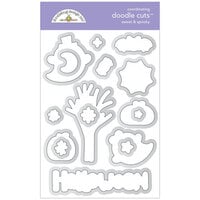 Doodlebug Design - Sweet and Spooky Collection - Halloween - Doodle Cuts - Metal Dies - Sweet and Spooky