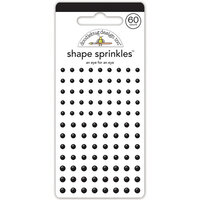 Doodlebug Design - Monochromatic Collection - Monochromatic Collection - Stickers - Shape Sprinkles - An Eye for an Eye