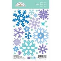 Doodlebug Design - Snow Much Fun Collection - Doodle Cuts - Metal Dies - Frosty Flurry
