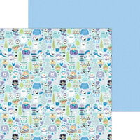 Doodlebug Design - Snow Much Fun Collection - 12 x 12 Double Sided Paper - Snow Much Fun