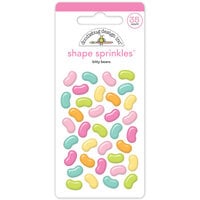 Doodlebug Design - Bunny Hop Collection - Shape Sprinkles - Bitty Beans