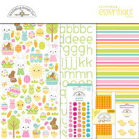 Doodlebug Design - Bunny Hop Collection - Essentials Kit