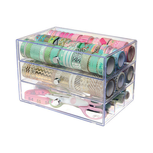 Deflecto Washi Tape Storage Cube - NOTM391993