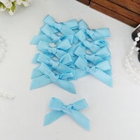 Dress My Craft - Ribbon Bows - Sky Blue