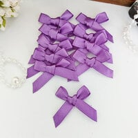 Dress My Craft - Ribbon Bows - Purple