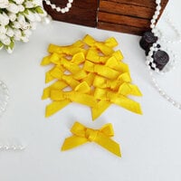 Dress My Craft - Ribbon Bows - Mustard Yellow