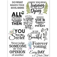 Dress My Craft - Transfer Me - Quote - Set One