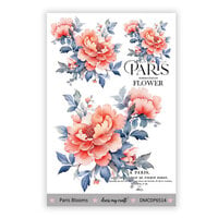Dress My Craft - Mini Transfer Me - Paris Blooms
