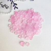 Dress My Craft - Droplets - Pastel Pink Heart - Assorted