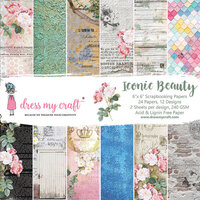 Dress My Craft - Iconic Beauty Collection - 6 x 6 Paper Pad
