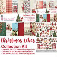 Dress My Craft - Christmas Vibes Collection - 12 x 12 Collection Kit