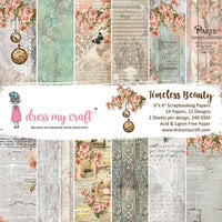 Dress My Craft - Timeless Beauty Collection - 6 x 6 Paper Pad