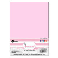 Dress My Craft - A4 Cardstock - Soft Pink - 10 Pack