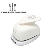 Dress My Craft - Fork, Knife and Spoon Punch - 1 Inch