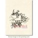 Deep Red Stamps - Cling Mounted Rubber Stamp - Secret of Life