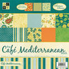 Die Cuts with a View - Cafe Mediterranean Collection - Gloss Paper Stack - 12 x 12, CLEARANCE