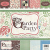 Die Cuts with a View - Garden Party Collection - Glitter Paper Stack - 12 x 12, CLEARANCE