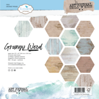 Elizabeth Craft Designs - Back In Time Collection - 12 x 12 Paper Pack - Grungy Wood
