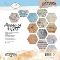 Elizabeth Craft Designs - Lost in the Woods Collection - 12 x 12 Paper Pack - Abandoned Papers