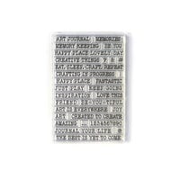 Elizabeth Craft Designs - Journal Your Life Collection - Clear Photopolymer Stamps - Journal Phrases 01