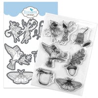 Elizabeth Craft Designs - Fables and Fairytales Collection - Die and Clear Photopolymer Stamp Set - A Dream Is A Wish