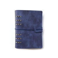 Elizabeth Craft Designs - Sidekick Essentials Collection - Planner Binder - Blue Jeans