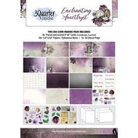 3Quarter Designs - Enchanting Amethyst Collection - Card Kit