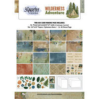 3Quarter Designs - Wilderness Adventures Collection - Card Kit