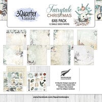 3Quarter Designs - Fairytale Christmas Collection - 6 x 6 Paper Pack