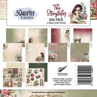 3Quarter Designs - The Storyteller Collection - 6 X 6 Paper Pack