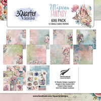 3Quarter Designs - Utopian Fantasy Collection - 6 x 6 Paper Pack