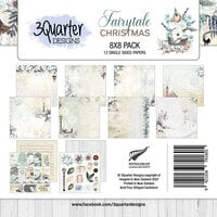 3Quarter Designs - Fairytale Christmas Collection - 8 x 8 Paper pack