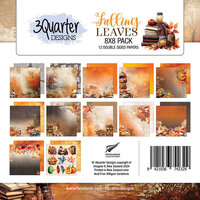 3Quarter Designs - Falling Leaves Collection - 8 x 8 Paper Pack