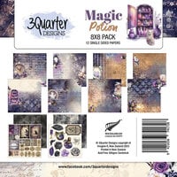 3Quarter Designs - Magic Potion Collection - 8 x 8 Paper Pack