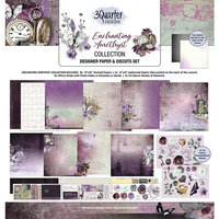 3Quarter Designs - Enchanting Amethyst Collection - 12 x 12 Paper Pack