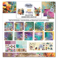 3Quarter Designs - Be Happy Collection - 12 x 12 Collection Pack