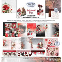 3Quarter Designs - Spellbound Rose Collection - 12 x 12 Paper Pack