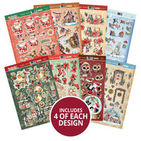 Hunkydory - Decoupage Topper Collection - Christmas Is Coming