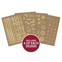 Hunkydory - Embellishments - Kraft Card Selection