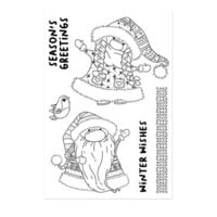 Hunkydory - Gnome For Christmas Collection - Clear Photopolymer Stamps - Winter Wishes