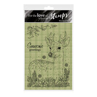 Hunkydory - Clear Photopolymer Stamps - For The Love Of Stamps - Woodland Deer