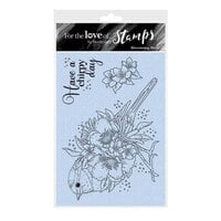 Hunkydory - For The Love Of Stamps - Clear Photopolymer Stamps - Blossoming Birdie