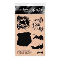 Hunkydory - For The Love Of Stamps - Clear Photopolymer Stamps - Layering English Bulldog