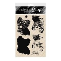 Hunkydory - For The Love Of Stamps - Clear Photopolymer Stamps - Layering Yorkshire Terrier