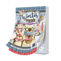 Hunkydory - Paper Pad - The Little Book Of Winter Friends