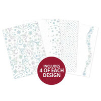 Hunkydory - Frosty And Friends Collection - Paper Packs - Luxury Foiled Acetate