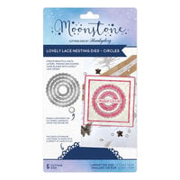 Hunkydory - Moonstone Dies - Lovely Lace Nesting Dies - Circles