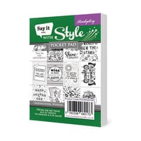 Hunkydory - Say It With Style - Pocket Pads - Inspirational Wisdom