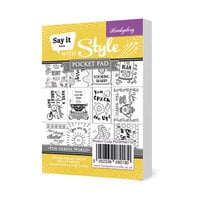 Hunkydory - Say It With Style - Pocket Pads - Pun-derful World